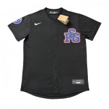 2025-26 Mens psg Paris black baseball uniform jersey