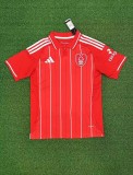 2025-26 Mens Nottingham Forest home red soccer Jersey