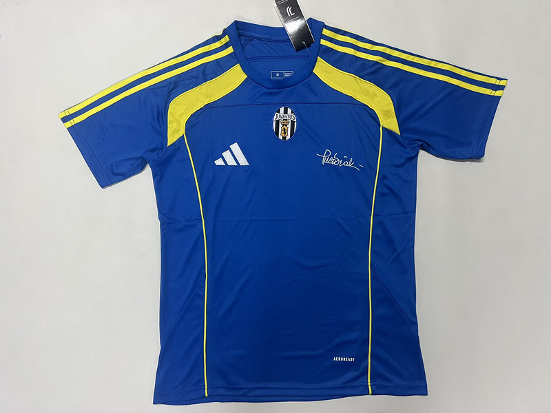 2025/26 Mens Juventus blue soccer  jersey