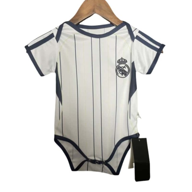 2025-26 Baby Real Madrid   white soccer  jersey
