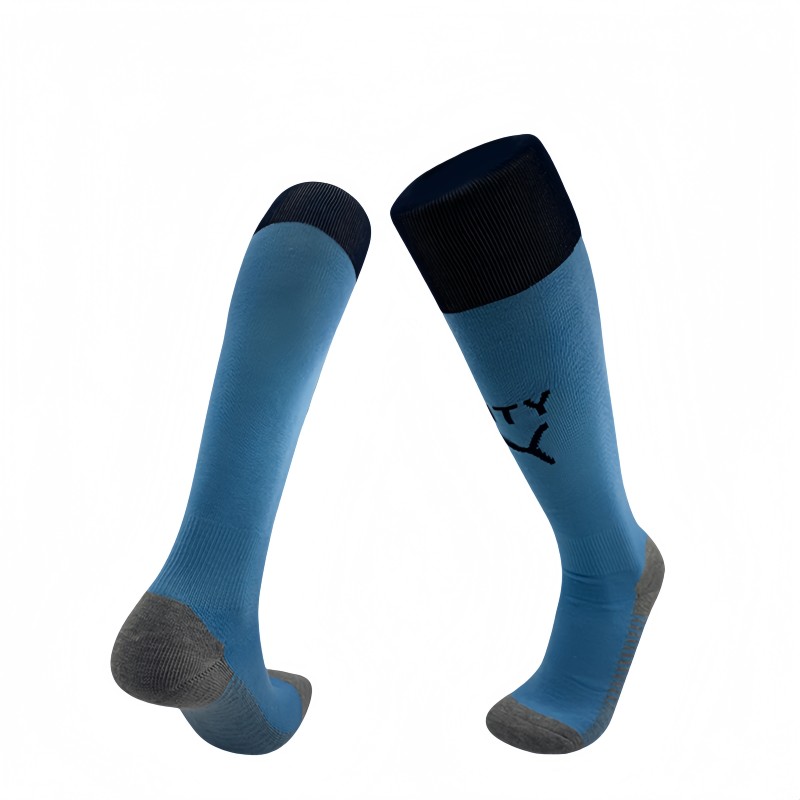 2025-26  Manchester City home blue football socks