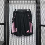 2025-26 Mens Juventus black player home  Shorts Pants