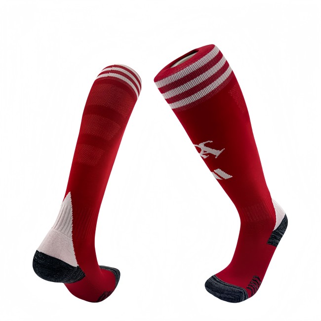 2025-26  Arsenal home red football socks