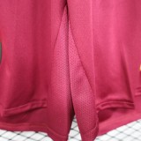 2025-26 Mens Roma home red player Shorts Pants