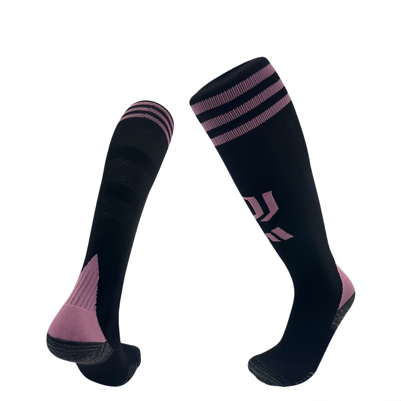 2025-26 Juventus home black football socks