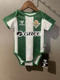 2025/26 baby Real Betis Green and white jersey