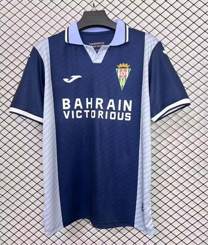 2025-26 Mens Cordoba away blue soccer Jersey