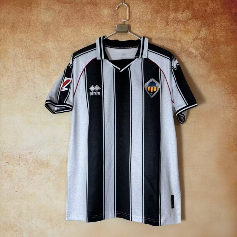 2025-26 Mens  CD Castellon Home Fans Soccer Jersey