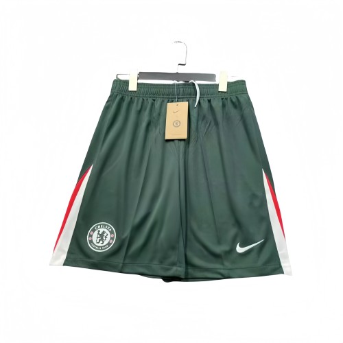 2025-26 Mens Chelsea away green Shorts Pants