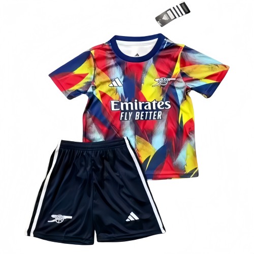 2025-26 KIDS Arsenal Camouflage pre match  soccer  jersey