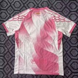 2025-26 Mens Barcelona Special Edition pink white soccer Jersey