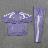 2025-26 Mens Manchester United Purple Jacket  Training Suit