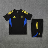 2025-26 Mens Manchester United  black Short Training Suit