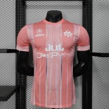 2025-26 Mens Marseille Special Edition Player version pink soccer jersey