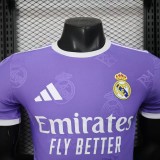 2025-26 Mens Real Madrid Purple Player Special Edition soccer jersey