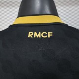 2025-26 Mens Real Madrid Black Gold Player Special Edition soccer jersey