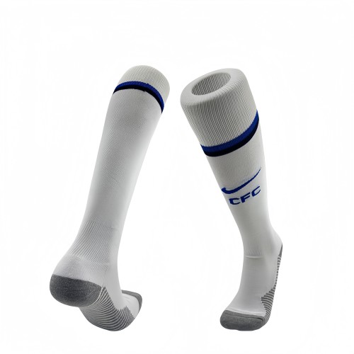 2025-26 chelsea home white football socks