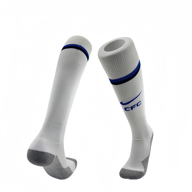 2025-26 chelsea home white football socks
