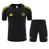 2025-26 Mens Manchester United  black Short Training Suit