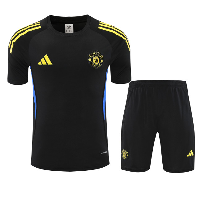2025-26 Mens Manchester United  black Short Training Suit