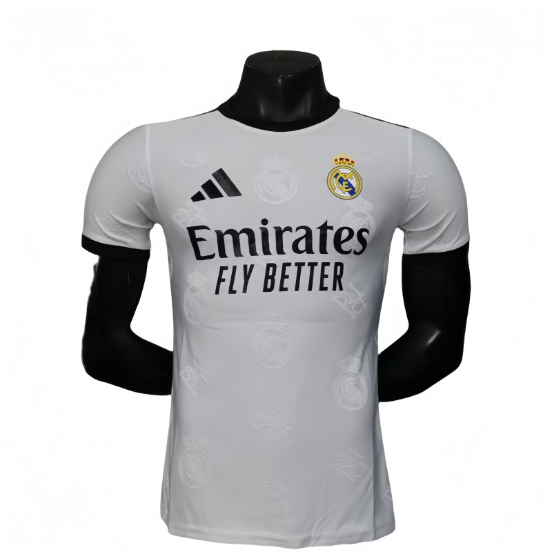2025-26 Mens Real Madrid white Player Special Edition soccer jersey