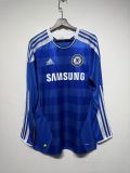 2011-12 Mens Chelsea Home blue Retro Long sleeve Jersey