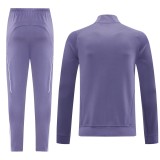 2025-26 Mens Manchester United Purple Jacket  Training Suit