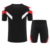 2025-26 Mens Manchester United  black Short Training Suit