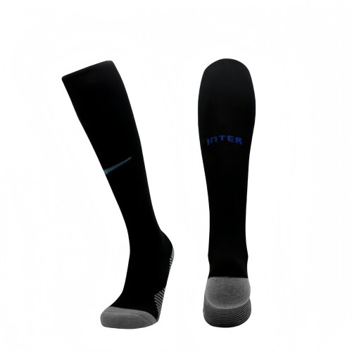 2025-26 Inter Milan home black football socks