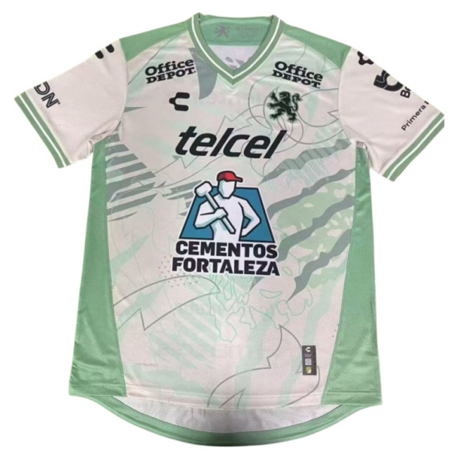 2025-26 Mens  Leon away white soccer Jersey