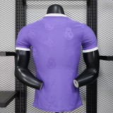 2025-26 Mens Real Madrid Purple Player Special Edition soccer jersey