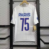 2025-26 Mens psg white 75# baseball uniform jersey