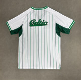 2025-26 Mens Celtic white  baseball uniform Jersey