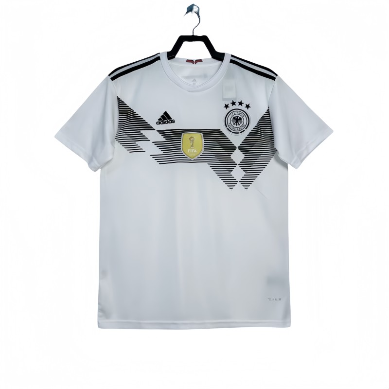 2018 Men‘s Germany Home  Retro soccer jersey