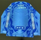 2025-26 Mens Tigres UANL  blue Player version Long sleeve soccer jersey