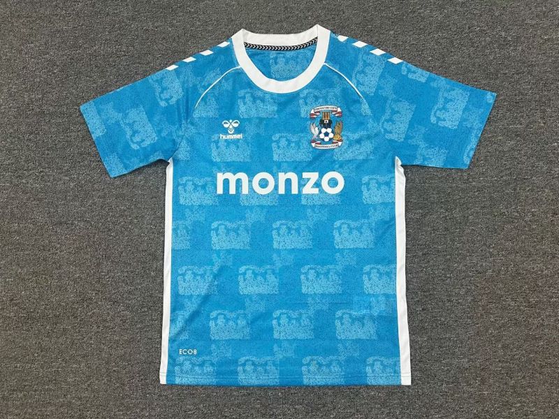 2025-26 Mens Coventry City home blue Soccer Jersey