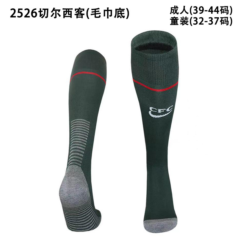 2025-26 chelsea away football socks