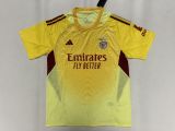 2025-26 Mens Benfica  goalkeeper yellow Soccer Jersey