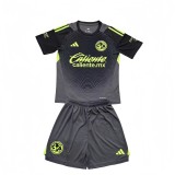 2025-26 Kids  Club America goalkeeper black soccer jersey