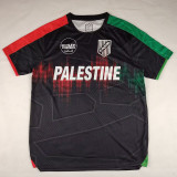 2025-26  Mens Palestine black Soccer Jersey