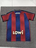 2025-26 Mens Levante UD  red blue Fans Soccer Jersey