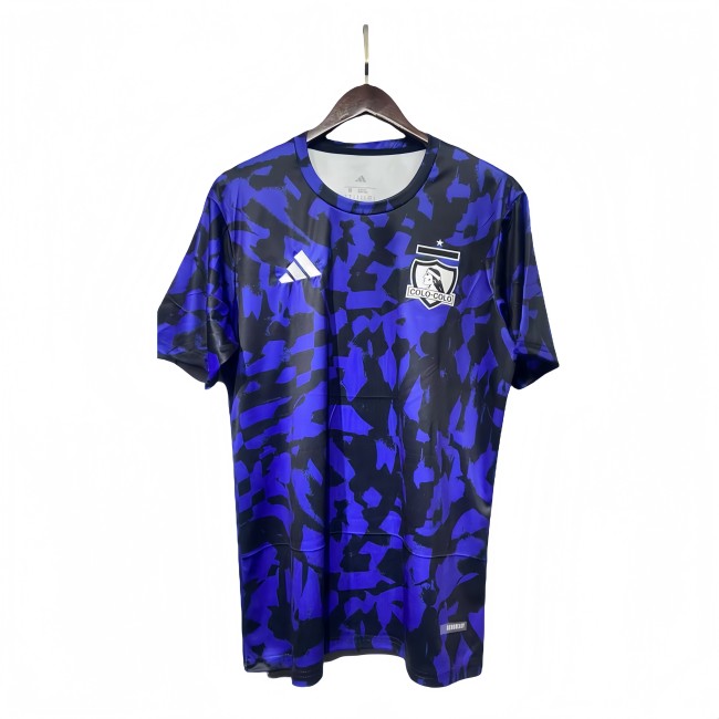 2025-26 Mens Colo-Colo blue black soccer jersey