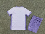2025-26 Kids Brighton away  purple Soccer Jersey