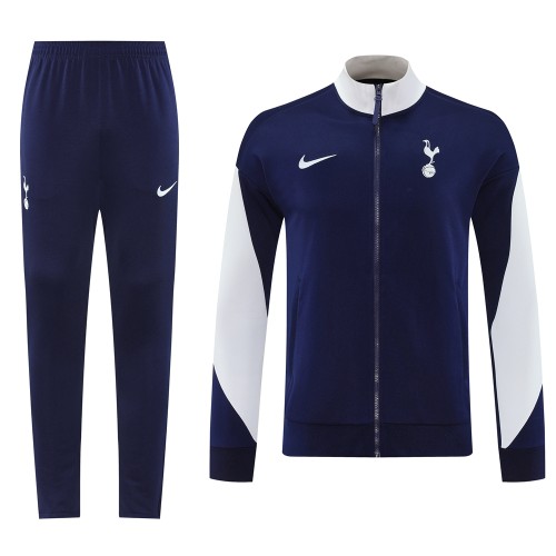 2025-26 Mens Tottenham Hotspur blue jacket training suit