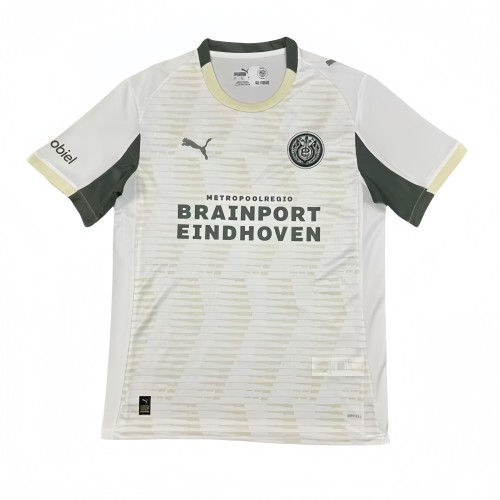 2025/26 Mens Eindhoven Third away white soccer jersey