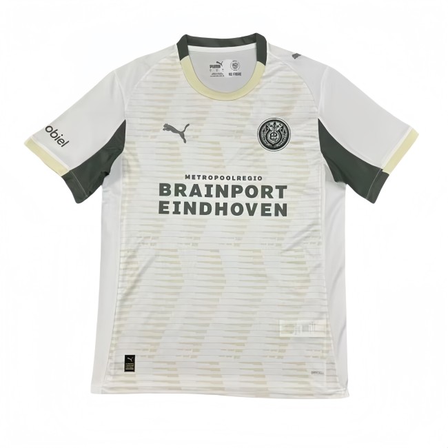 2025/26 Mens Eindhoven Third away white soccer jersey