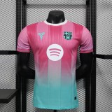2025-26 Mens Barcelona Special Edition Red Green Player version soccer Jersey