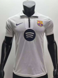 2025-26 Mens Barcelona Special Edition white Player version soccer Jersey
