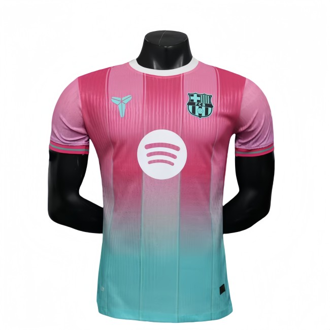 2025-26 Mens Barcelona Special Edition Red Green Player version soccer Jersey