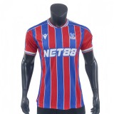 2025-26 Mens Crystal Palace home  Player version Soccer Jersey